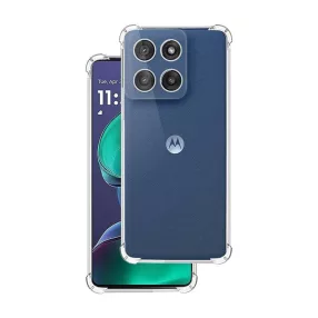   Motorola Edge 60 Pro 5G szilikon tok, hátlaptok, telefon tok, erősített sarkokkal, átlátszó, Anti Shock, 1.5mm