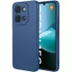 Xiaomi Redmi 15C 4G / Redmi 15C 5G szilikon tok, hátlaptok, telefon tok, matt, sötétkék