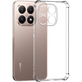   Xiaomi 15T 5G szilikon tok, hátlaptok, telefon tok, erősített sarkokkal, átlátszó, Anti Shock, 1.5mm