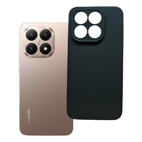 Xiaomi 15T 5G szilikon tok, hátlaptok, telefon tok, matt, fekete