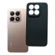 Xiaomi 15T 5G szilikon tok, hátlaptok, telefon tok, matt, fekete