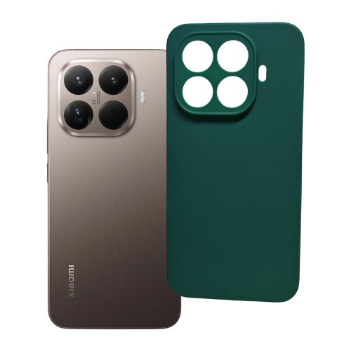Xiaomi 15T Pro 5G szilikon tok, hátlaptok, telefon tok, matt, zöld