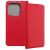 Xiaomi 15T 5G könyvtok, fliptok, telefon tok, mágneszáras, bankkártyatartós, piros