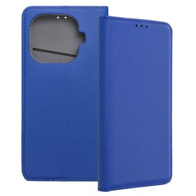   Xiaomi 15T Pro 5G könyvtok, fliptok, telefon tok, mágneszáras, bankkártyatartós, sötétkék