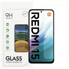   Xiaomi Redmi 15 4G / Redmi 15 5G üvegfólia, tempered glass, előlapi, edzett, 9H, 0.3mm