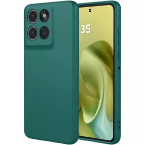   Motorola Moto G86 Power 5G szilikon tok, hátlaptok, telefon tok, matt, zöld