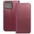 Oppo Reno14 5G / Reno14 FS 5G könyvtok, fliptok, telefon tok, mágneszáras, bankkártyatartós, bordó, Smart Magnetic