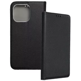   Oppo Reno14 5G / Reno14 FS 5G könyvtok, fliptok, telefon tok, mágneszáras, bankkártyatartós, fekete