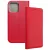 Oppo Reno14 5G / Reno14 FS 5G könyvtok, fliptok, telefon tok, mágneszáras, bankkártyatartós, piros