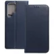 Samsung Galaxy S26 Ultra 5G könyvtok, fliptok, telefon tok, mágneszáras, bankkártyatartós, sötétkék, Smart Magnetic
