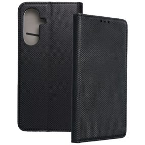   Samsung Galaxy S26 5G könyvtok, fliptok, telefon tok, mágneszáras, bankkártyatartós, fekete