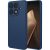 Xiaomi 15T Pro 5G szilikon tok, hátlaptok, telefon tok, velúr belsővel, matt, sötétkék, Silicon