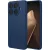 Xiaomi 15T Pro 5G szilikon tok, hátlaptok, telefon tok, velúr belsővel, matt, sötétkék, Silicon