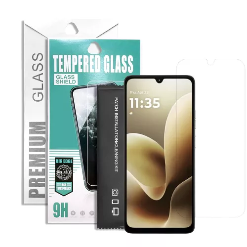 Motorola Moto G06 / G06 Power üvegfólia, tempered glass, előlapi, edzett, 9H, 0.33mm, prémium