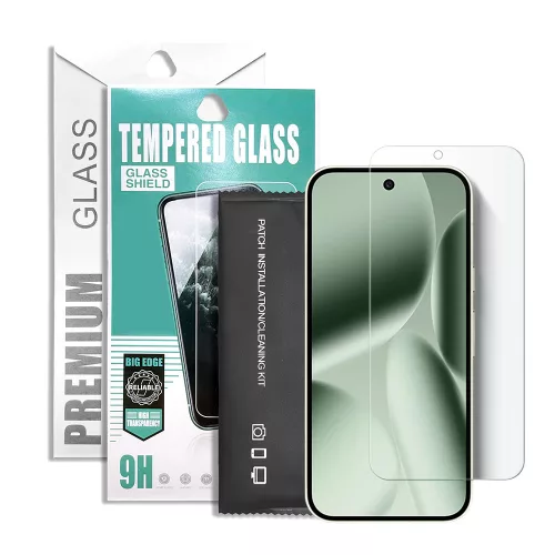 Google Pixel 10a 5G üvegfólia, tempered glass, előlapi, edzett, 9H, 0.33mm, prémium