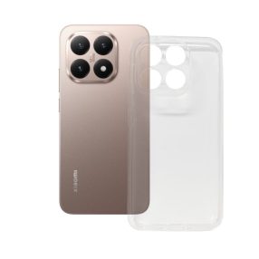   Xiaomi 15T 5G szilikon tok, hátlaptok, telefon tok, vastag, átlátszó, kamera védelemmel, 2mm, BOX