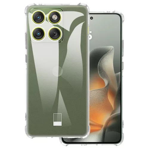 Motorola Edge 70 5G szilikon tok, hátlaptok, telefon tok, erősített sarkokkal, átlátszó, Anti Shock, 1.5mm