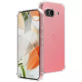   Google Pixel 10a 5G szilikon tok, hátlaptok, telefon tok, erősített sarkokkal, kamera védelemmel, átlátszó, Anti Shock, 1.5mm