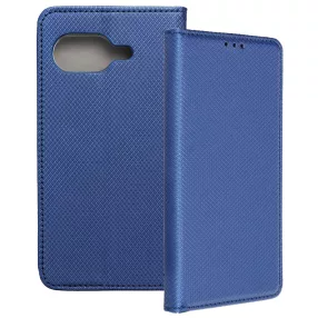   Google Pixel 10a 5G könyvtok, fliptok, telefon tok, mágneszáras, bankkártyatartós, sötétkék