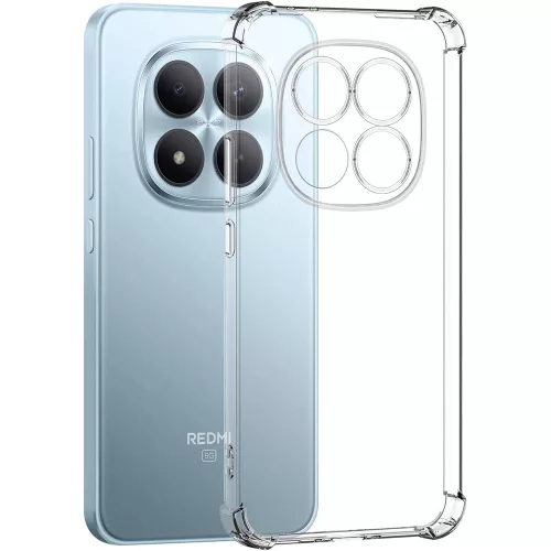 Xiaomi Redmi Note 15 Pro Plus 5G szilikon tok, hátlaptok, telefon tok, erősített sarkokkal, átlátszó, Anti Shock, 1.5mm