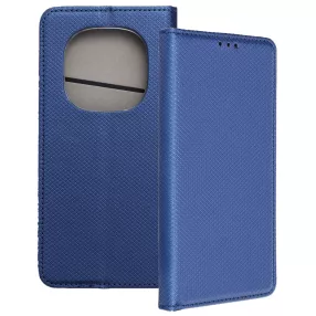   Xiaomi Redmi Note 15 Pro Plus 5G könyvtok, fliptok, telefon tok, mágneszáras, bankkártyatartós, sötétkék