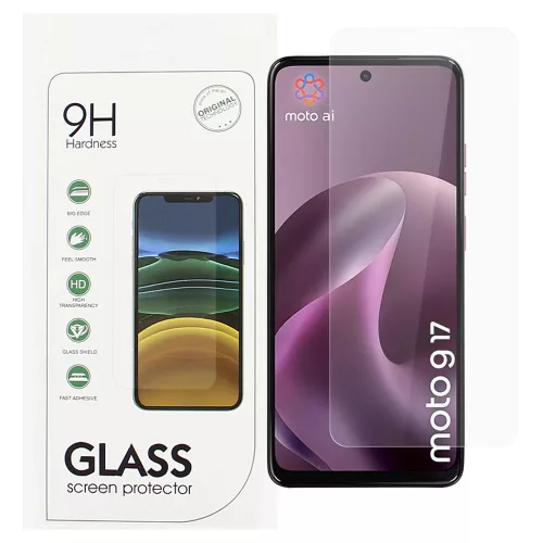 Motorola Moto G17 / G17 Power üvegfólia, tempered glass, előlapi, edzett, 9H, 0.3mm