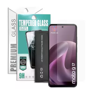   Motorola Moto G17 / G17 Power üvegfólia, tempered glass, előlapi, edzett, 9H, 0.33mm, prémium