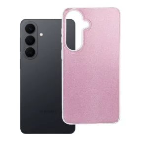   Samsung Galaxy S26 Plus 5G szilikon tok, hátlaptok, telefon tok, csillámos, rózaszín, Glitter