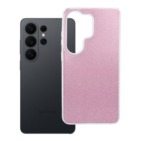   Samsung Galaxy S26 Ultra 5G szilikon tok, hátlaptok, telefon tok, csillámos, rózaszín, Glitter