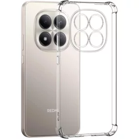   Xiaomi Redmi Note 15 Pro 4G szilikon tok, hátlaptok, telefon tok, erősített sarkokkal, átlátszó, Anti Shock, 1.5mm