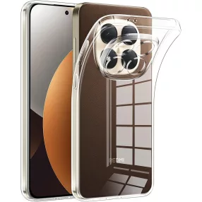   Xiaomi Redmi Note 15 Pro Plus 5G szilikon tok, hátlaptok, telefon tok, kamera védelemmel, átlátszó, 2mm