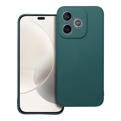 Honor 600 Lite 5G szilikon tok, hátlaptok, telefon tok, matt, zöld