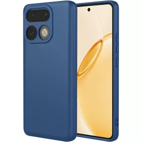   Realme 16 Pro Plus 5G szilikon tok, hátlaptok, telefon tok, matt, sötétkék