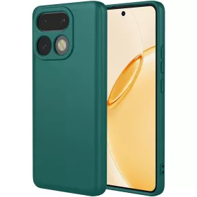   Realme 16 Pro Plus 5G szilikon tok, hátlaptok, telefon tok, matt, zöld