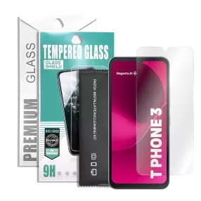   T Phone 3 5G üvegfólia, tempered glass, előlapi, edzett, 9H, 0.33mm, prémium