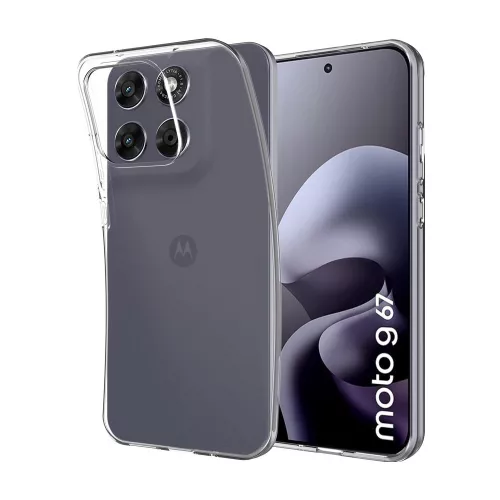 Motorola Moto G67 5G / G77 5G szilikon tok, hátlaptok, telefon tok, vékony, átlátszó, 1mm