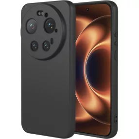   Xiaomi 17 Ultra 5G szilikon tok, hátlaptok, telefon tok, matt, fekete