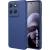 Motorola Moto G67 5G / G77 5G szilikon tok, hátlaptok, telefon tok, matt, sötétkék