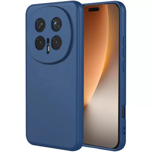 Honor Magic8 Pro 5G szilikon tok, hátlaptok, telefon tok, matt, sötétkék