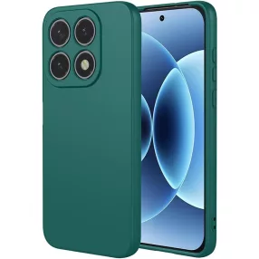   Xiaomi 17 5G szilikon tok, hátlaptok, telefon tok, matt, zöld