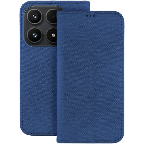 Xiaomi 17 5G könyvtok, fliptok, telefon tok, mágneszáras, bankkártyatartós, sötétkék
