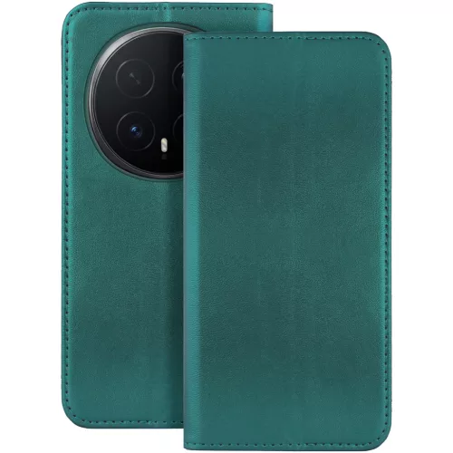 Honor Magic8 Pro 5G könyvtok, fliptok, telefon tok, mágneszáras, bankkártyatartós, zöld, Smart Magnetic