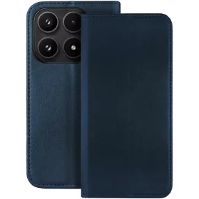   Xiaomi 17 5G könyvtok, fliptok, telefon tok, mágneszáras, bankkártyatartós, sötétkék, Smart Magnetic