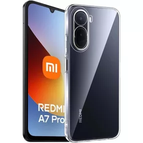   Xiaomi Redmi A7 Pro szilikon tok, hátlaptok, telefon tok, vastag, átlátszó, kamera védelemmel, 2mm