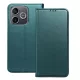 Honor 600 Lite 5G könyvtok, fliptok, telefon tok, mágneszáras, bankkártyatartós, zöld, Smart Magnetic