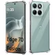 Motorola Edge 70 Fusion 5G szilikon tok, hátlaptok, telefon tok, erősített sarkokkal, átlátszó, Anti Shock, 1.5mm