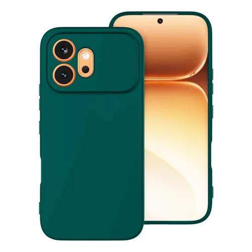 Honor 600 5G szilikon tok, hátlaptok, telefon tok, matt, zöld