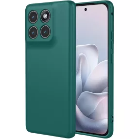   Motorola Edge 70 Fusion 5G szilikon tok, hátlaptok, telefon tok, matt, zöld