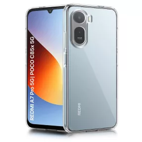   Xiaomi Redmi A7 Pro szilikon tok, hátlaptok, telefon tok, vékony, átlátszó, 1mm