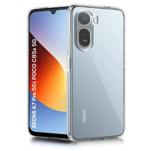 Xiaomi Redmi A7 Pro szilikon tok, hátlaptok, telefon tok, vékony, átlátszó, 1mm